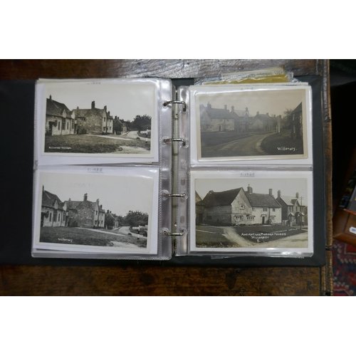 155 - Collection of old postcards with local interest - Willersey