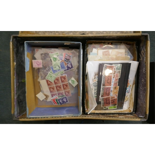 164 - Stamps - suitcase of world for sorting