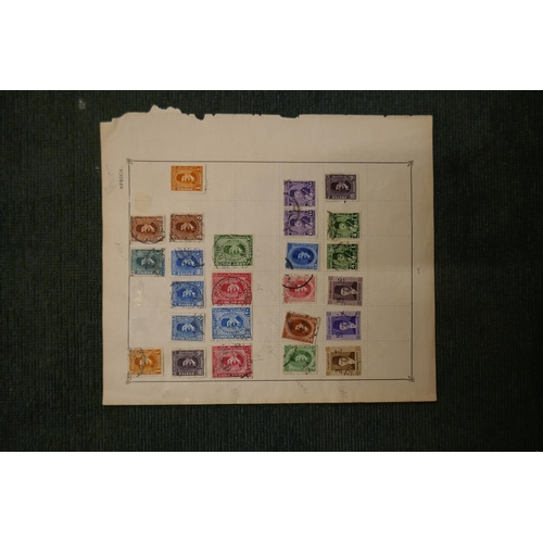 172 - Stamps - Egypt odds & ends on album pages