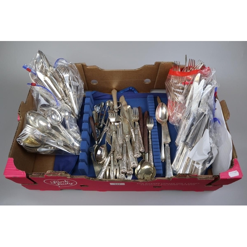 177 - Large collection of mostly Mappin & Webb flatware