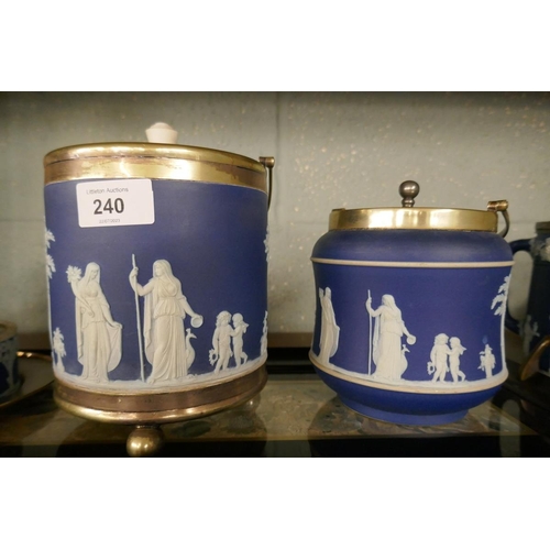 240 - Collection of Wedgwood Jasperware