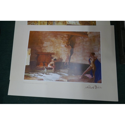 271 - 6 William Russell Flint prints