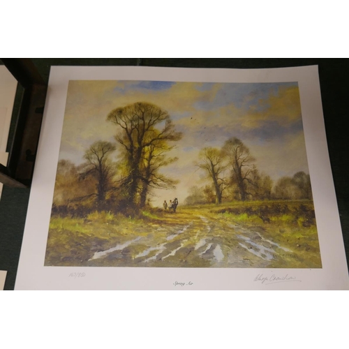 272 - 2 Alan Crawshaw prints Spring air & All done