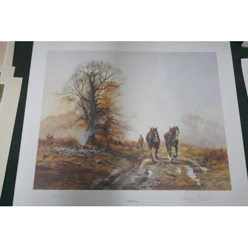 272 - 2 Alan Crawshaw prints Spring air & All done