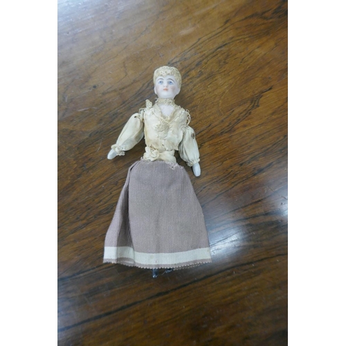 316 - Collection of antique dolls & accessories