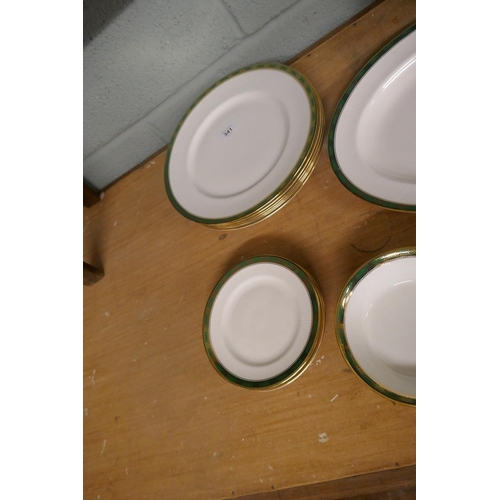 341 - Royal Albert part dinner service - Paragon Elgin pattern