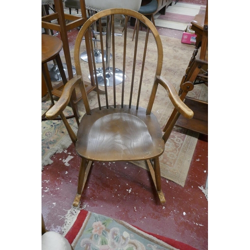 344 - 2 Ercol rocking chairs