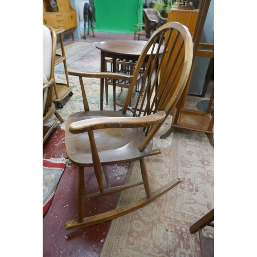 344 - 2 Ercol rocking chairs