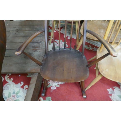 344 - 2 Ercol rocking chairs