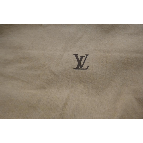 439 - Louis Vuitton briefcase with dust cover owned by Sir Nick Scheele