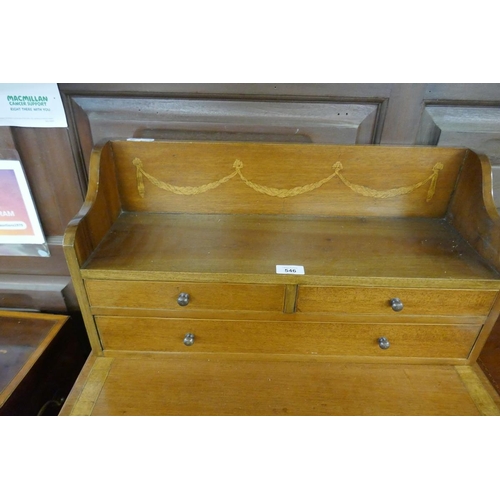 546 - Inlaid ladies desk