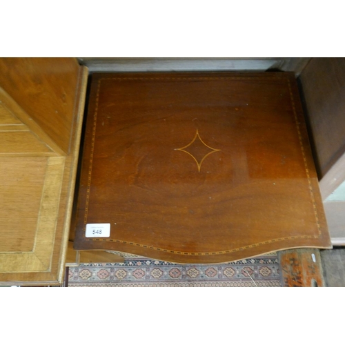 548 - Small Edwardian inlaid table