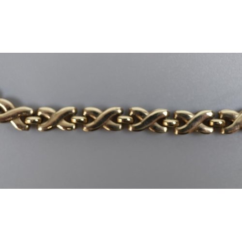 91 - 9ct gold chain - Approx weight 12g