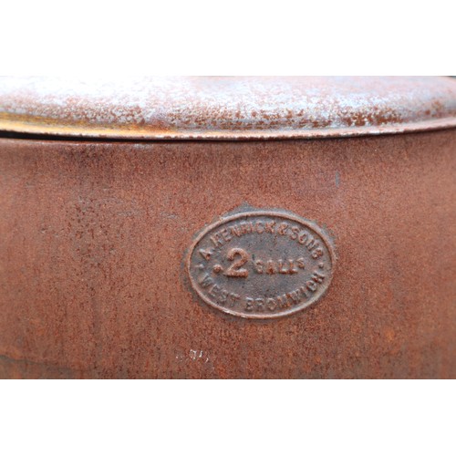 591 - 3 cast iron cooking pots