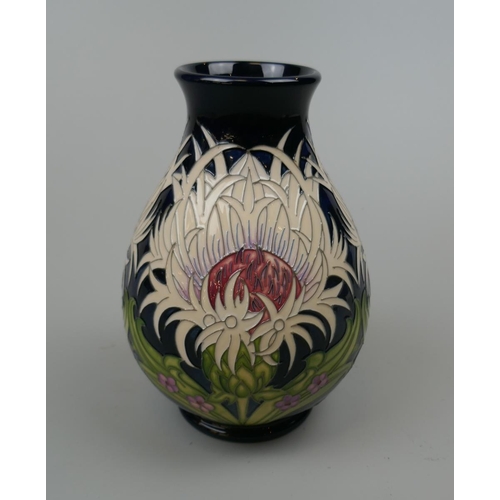 106 - Moorcroft vase - Origin by Rachel Bishop - L/E 14/40 - Approx height: 19cm