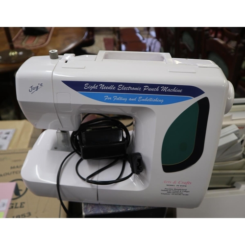 193 - Electronic punch machine for felting and embellishing by Joys