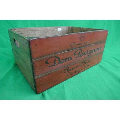 297 - Wooden advertising crate