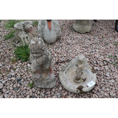 388 - Collection of stone animal ornaments