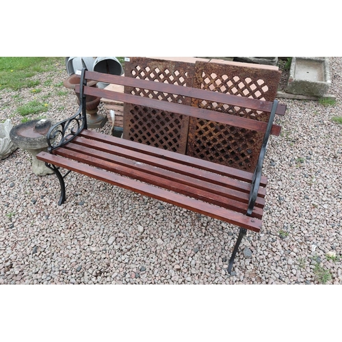 392 - Small garden bench