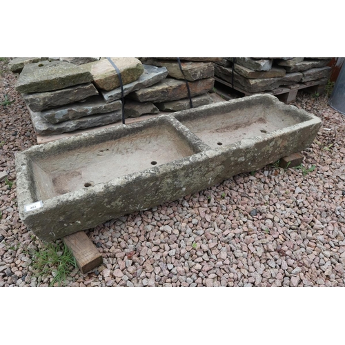 403 - Antique stone trough - Approx length: 129cm