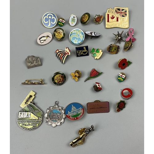 71 - Collection of interesting badges to include Russian examples