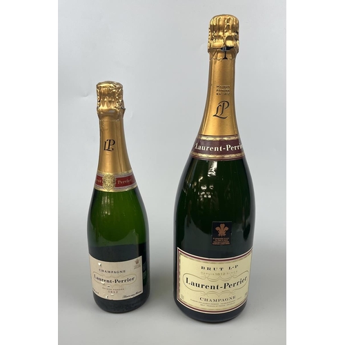 83 - 2 bottles of Laurent Perrier Champagne