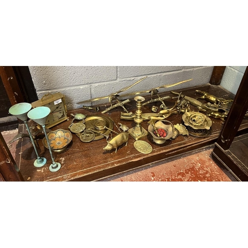 94 - Collection of brass