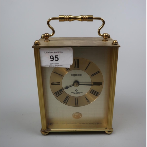 95 - Presentation clock by Craft Gild West Germany for Ford Motors