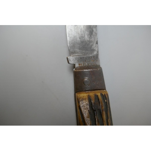 119 - Thomas Turner & Co. sailors knife together with a Swiss champ army knife