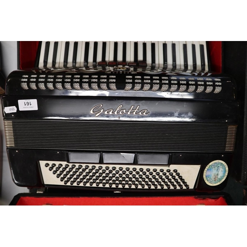 161 - Accordion by Galotta in case