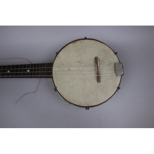 164 - Small banjo in case