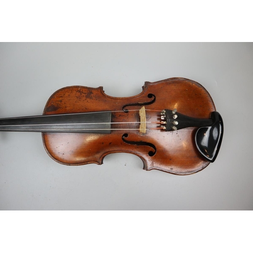 167 - Violin in case with bow