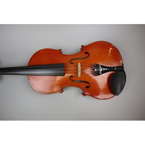 168 - Violin in case with bow