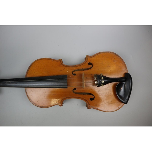 170 - Violin & bow in case by Lark