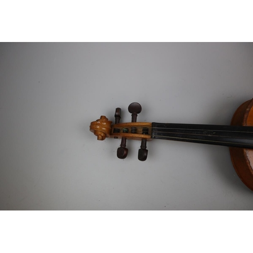 170 - Violin & bow in case by Lark