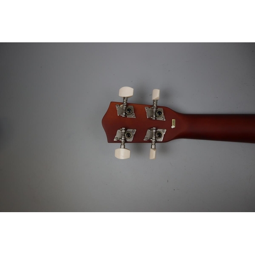 172 - Mandoline handmade by Stagg together with handmade ukulele by Stagg