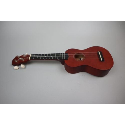 172 - Mandoline handmade by Stagg together with handmade ukulele by Stagg