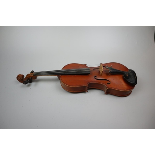 183 - Violin in case with bow