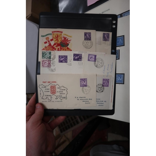 200 - Stamps - GB regionals FDCs and stamps Stirling issues