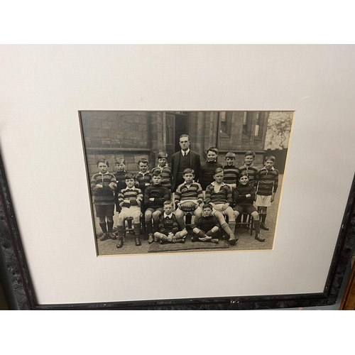 221 - 2 antique photos in frames