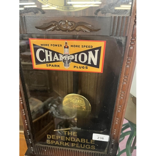 236 - Champion Spark Plugs wall clock