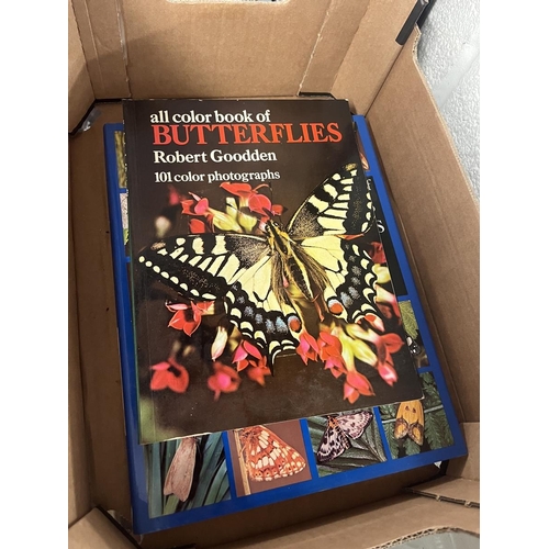 242 - 10 books on butterflies and moths