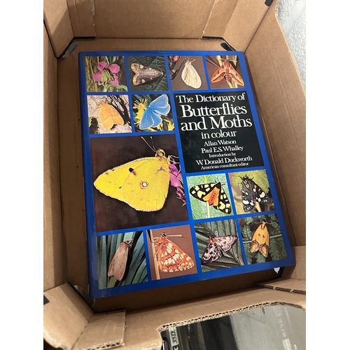 242 - 10 books on butterflies and moths