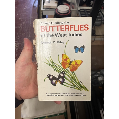 242 - 10 books on butterflies and moths