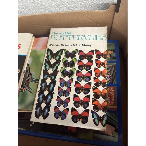 242 - 10 books on butterflies and moths