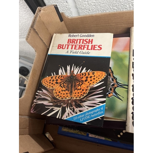 242 - 10 books on butterflies and moths