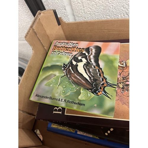 242 - 10 books on butterflies and moths