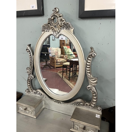 268 - Small ornate dressing table