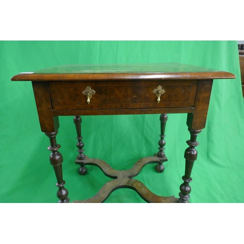 272 - Antique inlaid table - Approx size: W: 70cm D: 56cm H: 74cm