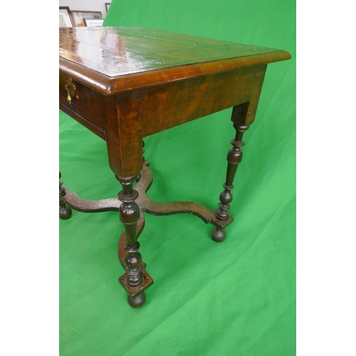 272 - Antique inlaid table - Approx size: W: 70cm D: 56cm H: 74cm